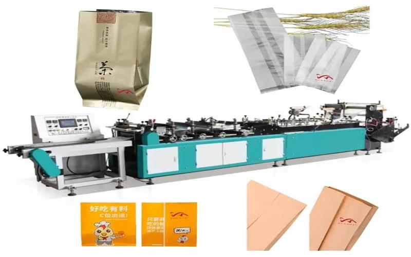 Central Sealing Pouch Bag Making Machine For Lamination Food Packing Bags,Coffee Bag MJ-350-B