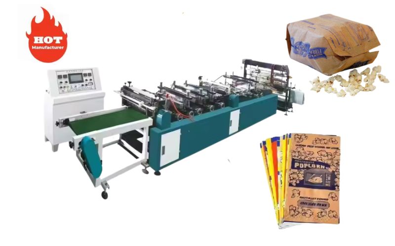 Fully Automatic Kraft Microwave Popcorn Bag Forming Machine ZDF-300