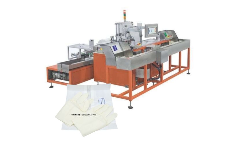 Automatic Sterile Medical Gloves Inner Pouch Packing Machine With Paper Bag