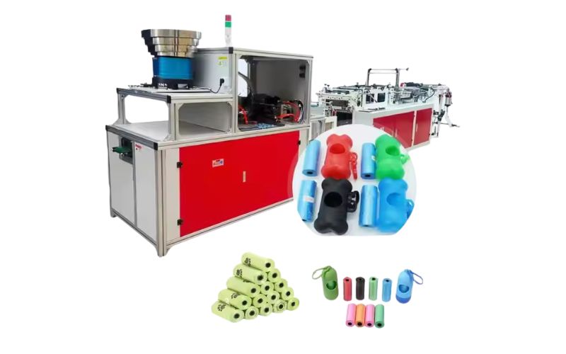 Pet Poop Bag Making Machine For Plastic Garbage Rolling Trash Bag PET-350