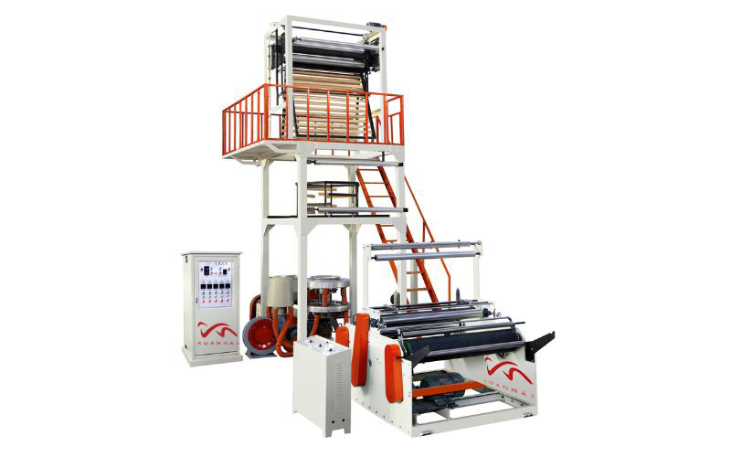 Rotary Head PE Film Blowing Machine | LDPE & HDPE Film Extrusion for Shopping Bag SJ-H