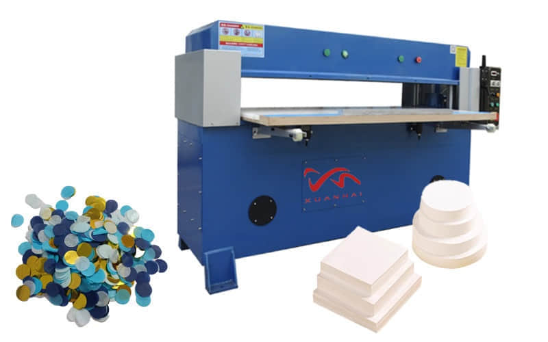 Semi-automatic Four Columns Hydraulic Sheet Die Cutting Machine