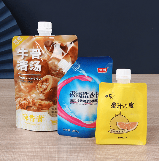 Manual Plastic Spout Pouch Insert Sealing Machine