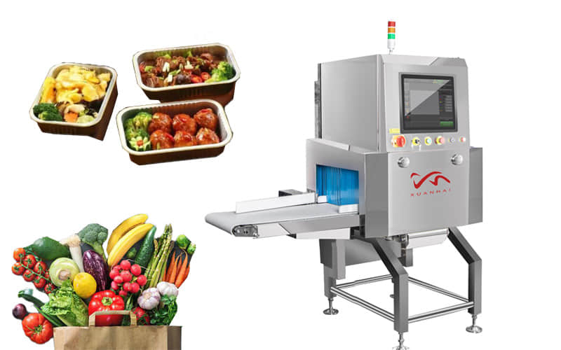 X-ray Metal Inspection Machine Factory Food Safety Metal Glass Detector Industries
