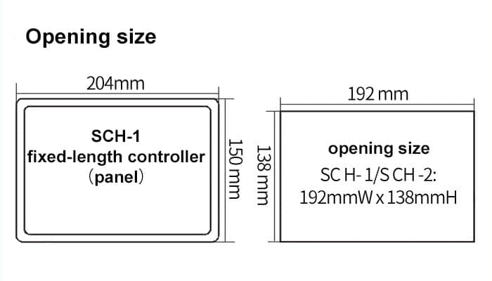 SCH-II Bag Making Machine Position Computer Controller Digital Fixed-length Stepper Motor Controller