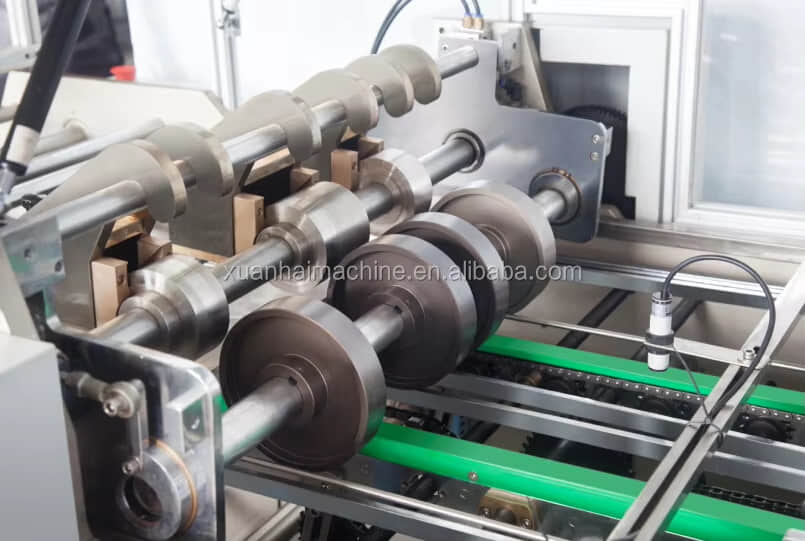 ZF-800 Automatic Carton Erector Hamburger Box Making Machine
