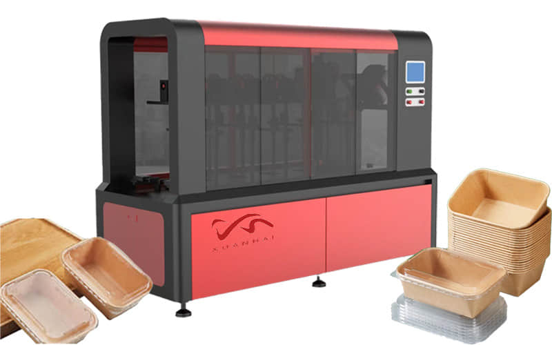 ZF-D Fully Servo Cueled Edge Paper Box Forming Machine