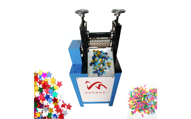Confetti Die Cutting Machine for Tissue, Kraft & Foil Paper | XUANHAI XH-170