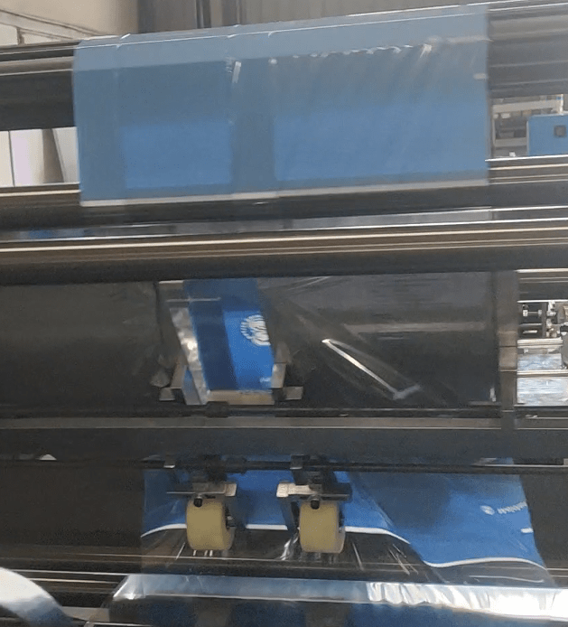 Fast Speed High Quality Four Side Sealing Pouch Making Machine