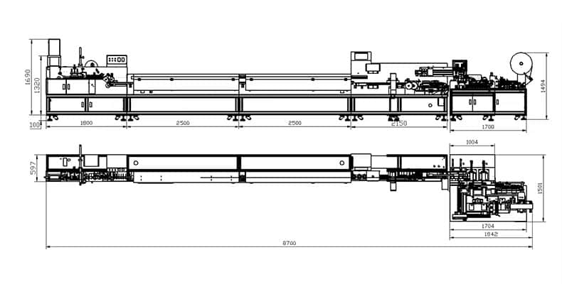 Cotton Swab Making Machine Produce Cotton Swabs of Various Materials and Package in Zipper Bags