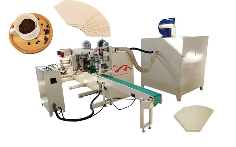 Automatic Coffee Filter Paper Bag Making Machine Conical Coffee Filter Paper