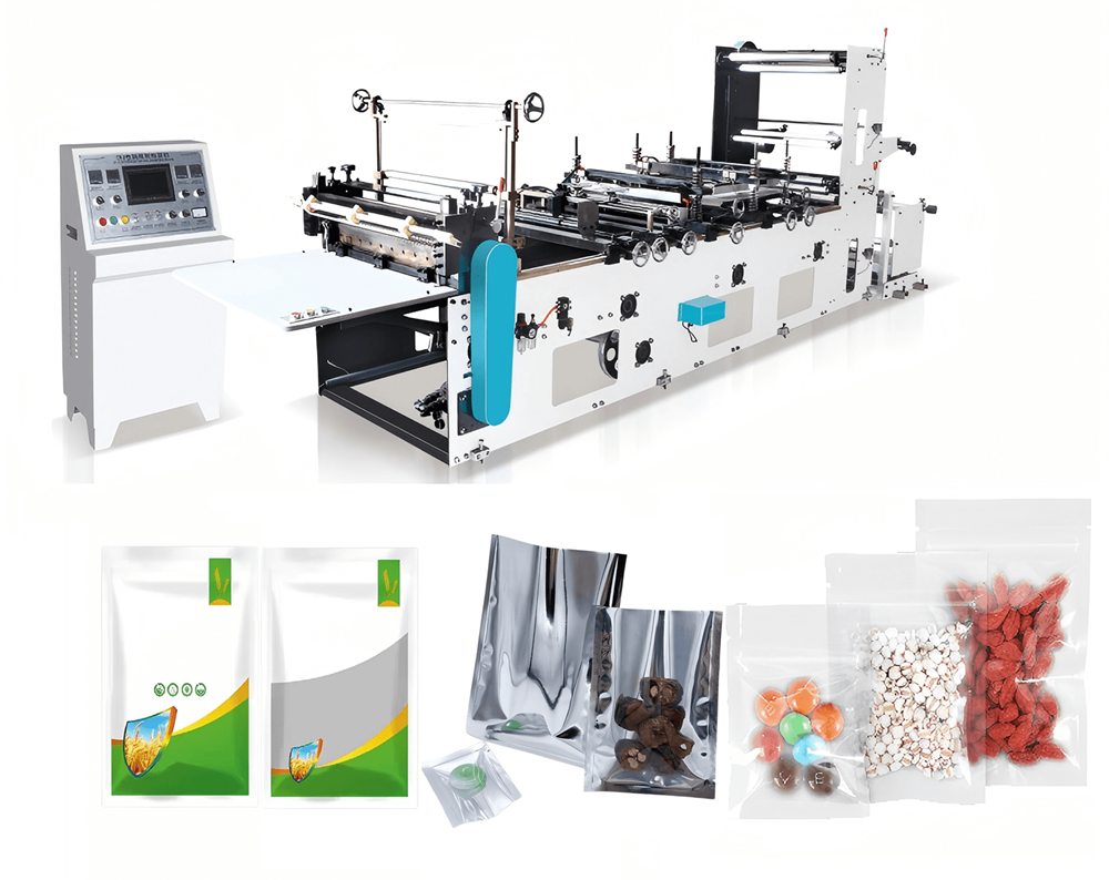 Flexible Pouch Making Machine MJ-350A SBF | Aluminum Foil · BOPP · Laminated Film | CE Certified