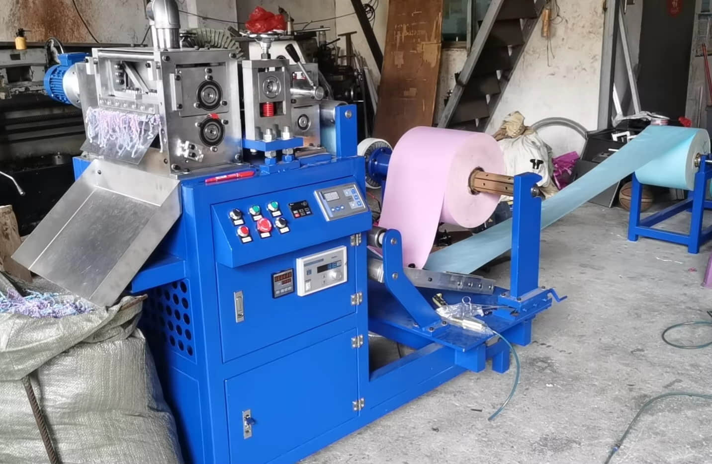 Crinkled Paper Shredder Paper Cut Machine for Filler Wrinkled Raffia Shredded Paper Stuffing