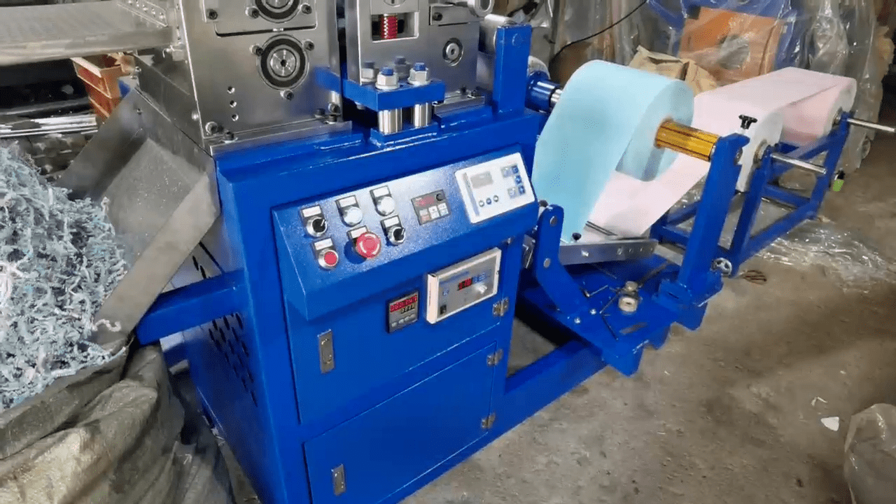 Crinkled Paper Shredder Paper Cut Machine for Filler Wrinkled Raffia Shredded Paper Stuffing