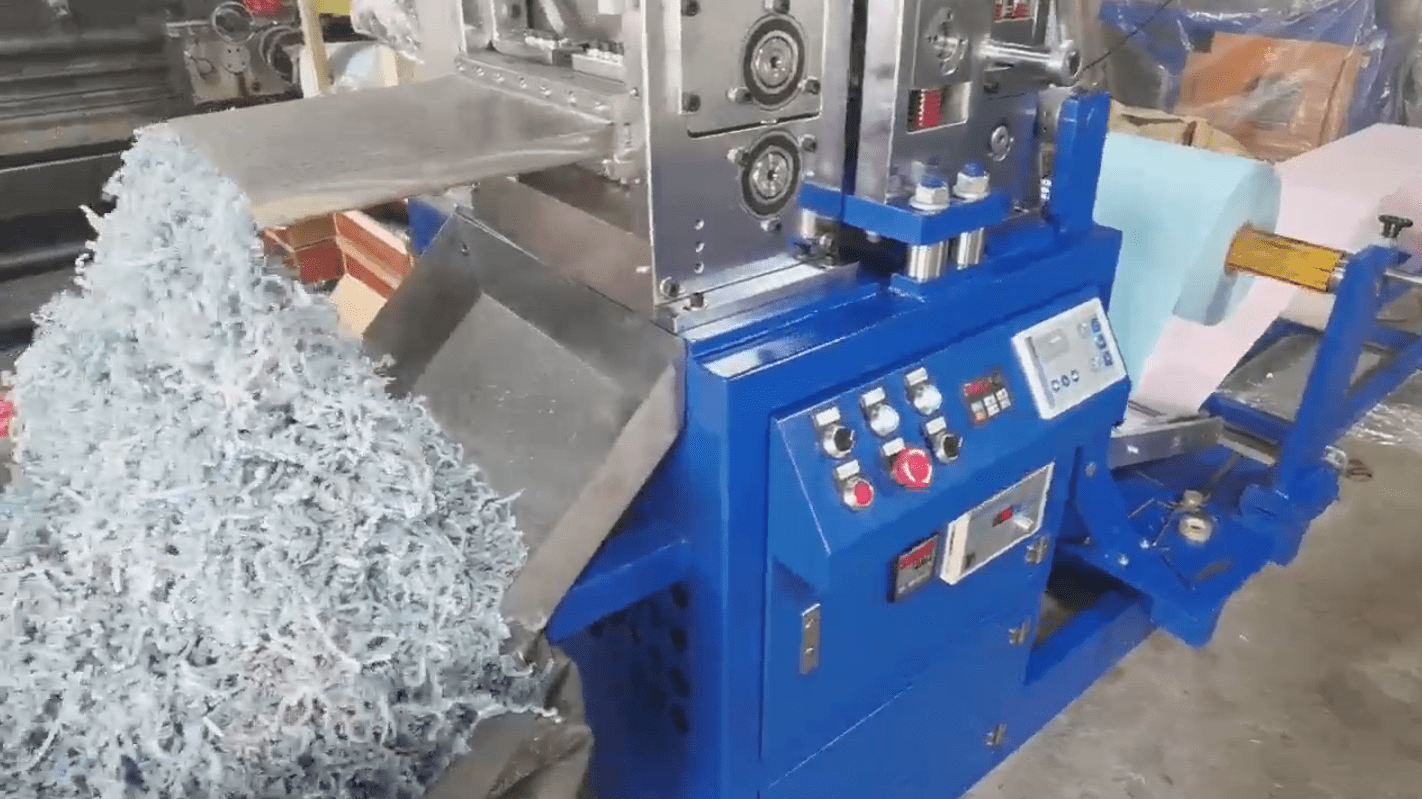 Crinkled Paper Shredder Paper Cut Machine for Filler Wrinkled Raffia Shredded Paper Stuffing