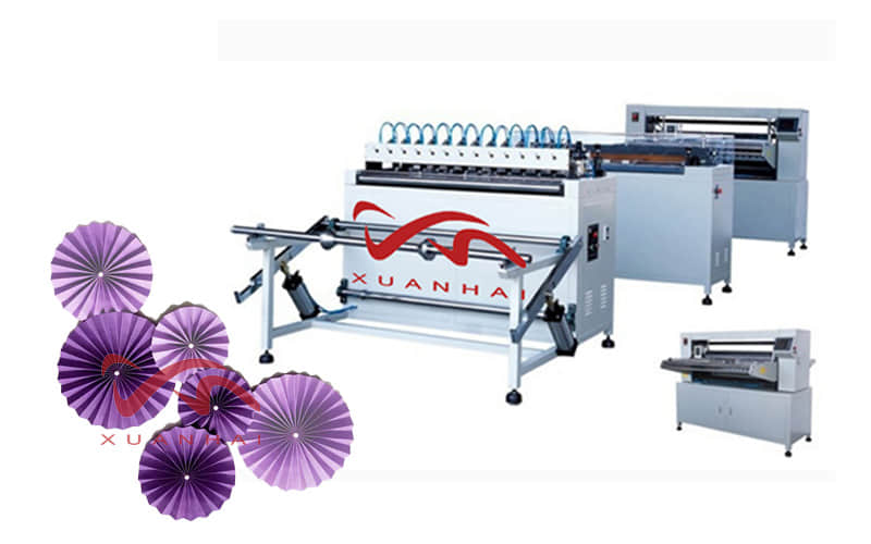 Fully Automatic Slitting and Paper Fan Folding Machine Production Line Z Fold Fan Fold